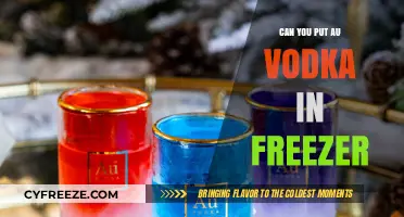 Chill or Not: The Debate on Freezing AU Vodka