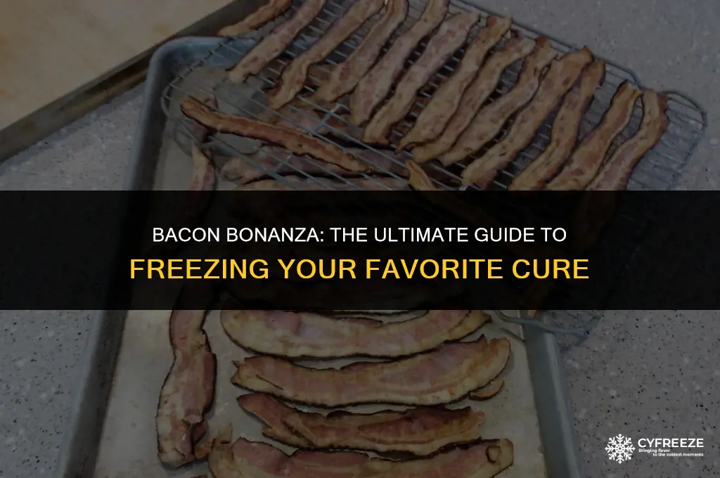 can you put bacon in deep freezer