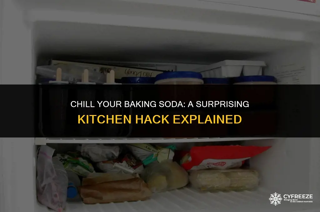 can you put baking soda in the freezer