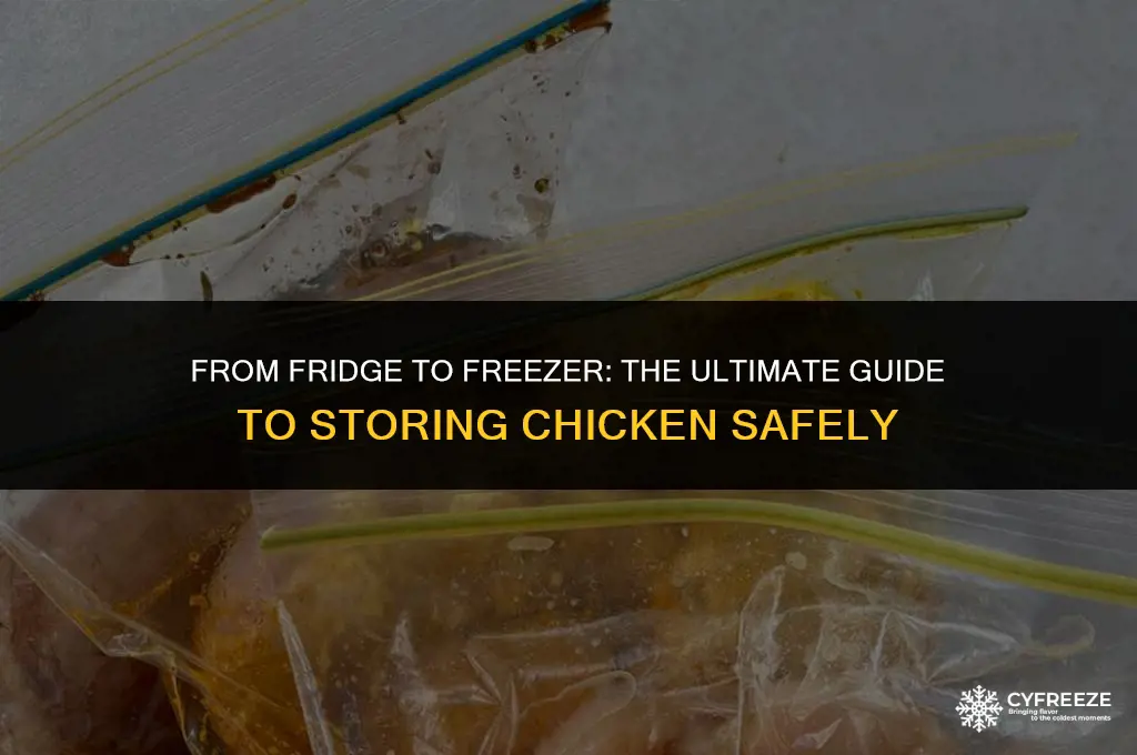 can you put chicken in freezer after fridge