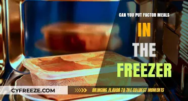 Factor Meal Freezing: A Convenient Guide for Busy Lives