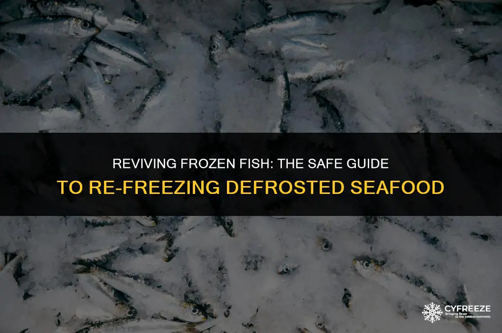 can you put fish back in the freezer after defrosting