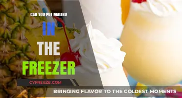 Chill Your Malibu: A Guide to Freezing Your Favorite Rum