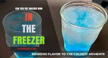 Chill Your Malibu Rum: A Guide to Freezing Your Favorite Coconut Spirit