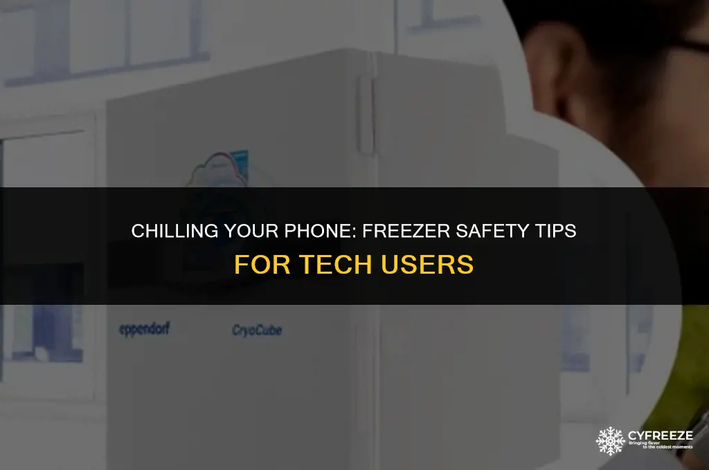 can you put your phone in the freezer