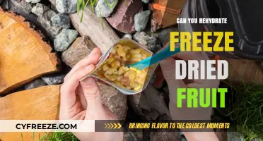 Reviving Nature's Goodness: The Art of Rehydrating Freeze-Dried Fruit