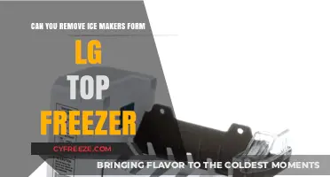 Efficiently Removing Ice Makers from LG Top Freezers: A Guide