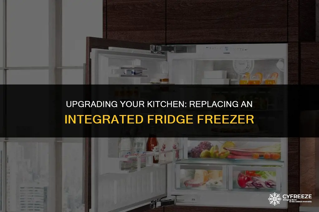 can you replace integrated fridge freezer