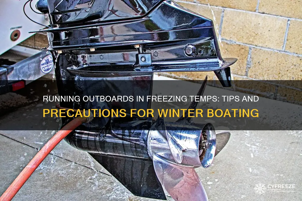 can you run an outboard in freezing temperatures