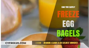 Freezing Egg Bagels: A Safe and Convenient Breakfast Solution