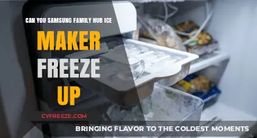 Troubleshooting Samsung Family Hub Ice Maker Freeze-Up Issues
