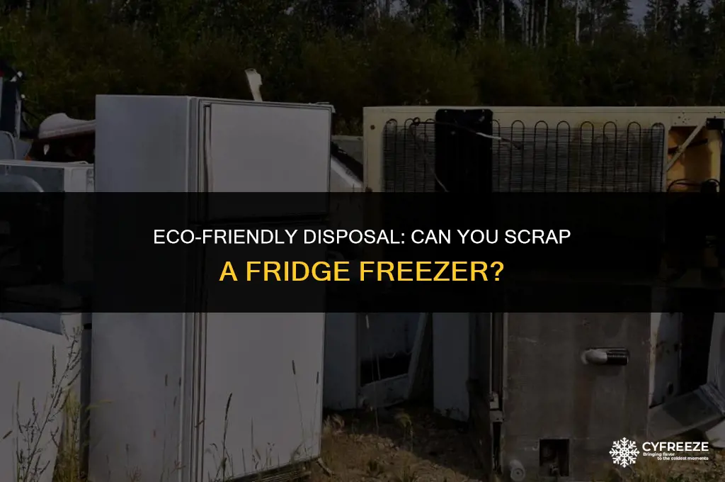 can you scrap a fridge freezer