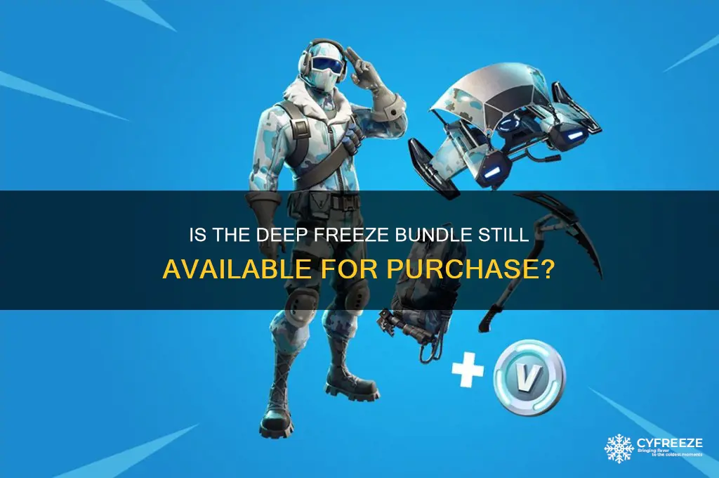 can you still get the deep freeze bundle