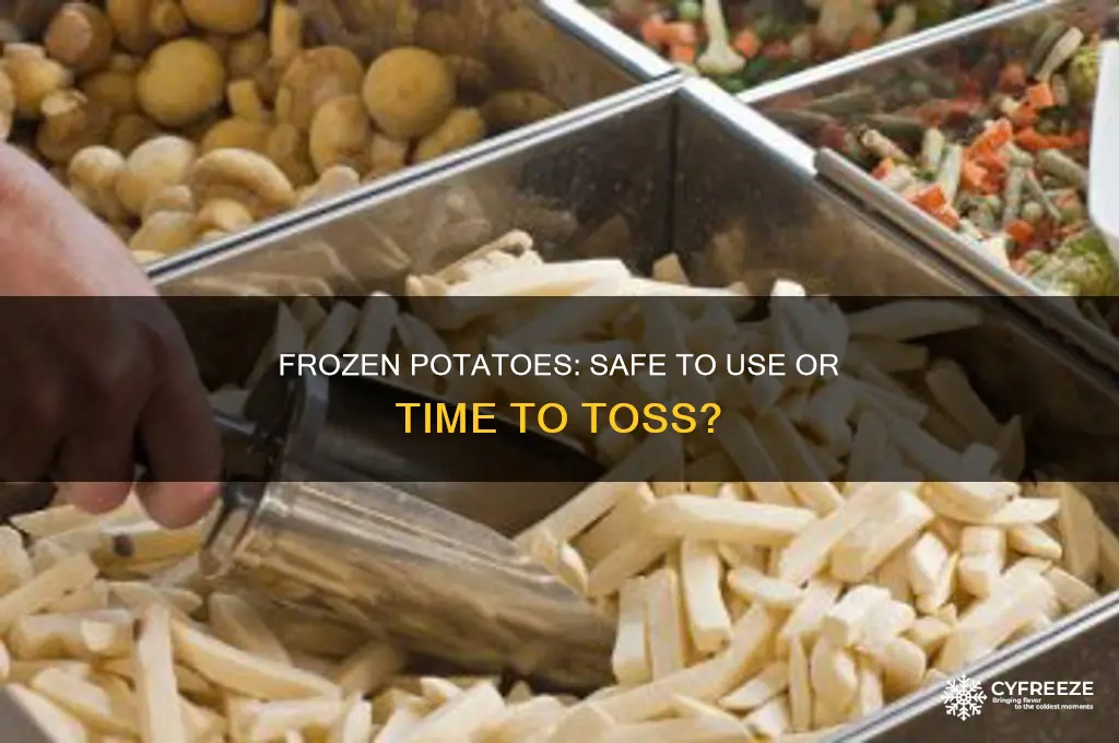 can you still use potatoes after they freeze