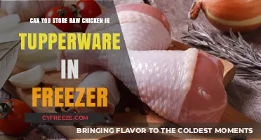 Safe Storage Solutions: Freezing Raw Chicken in Tupperware