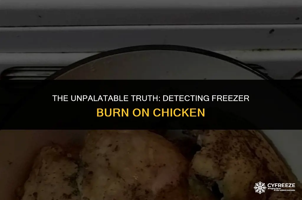 can you taste freezer burn on chicken