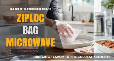 Safe Thawing: Chicken in Freezer Ziploc Bag Microwave Guide