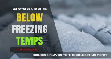 Using 3M Stick-On Tape in Freezing Temperatures: What You Need to Know