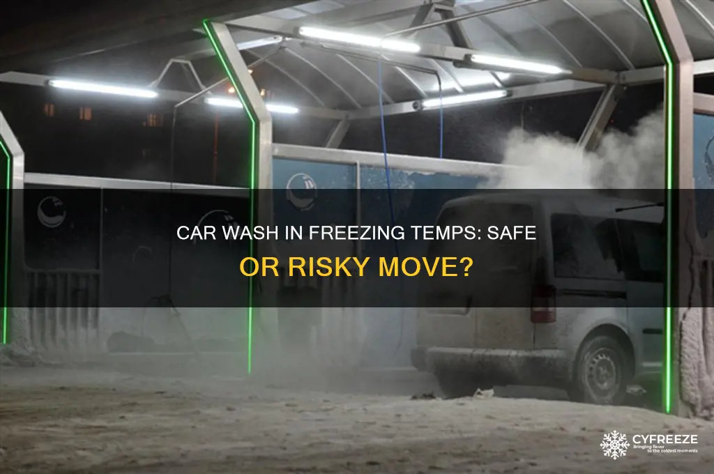 can you use a car wash when it