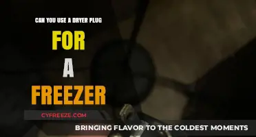 Using a Dryer Plug for a Freezer: Safe or Risky?