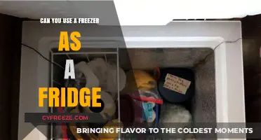 Chill Switch: Can Your Freezer Double as a Fridge?