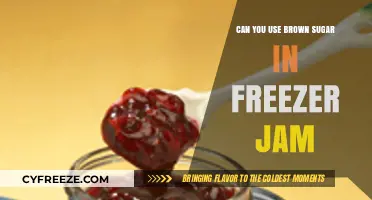 Using Brown Sugar in Freezer Jam: Sweet Success or Sticky Situation?