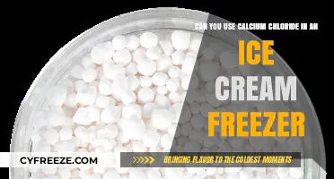 Chill Factor: Calcium Chloride's Role in Ice Cream Freezers