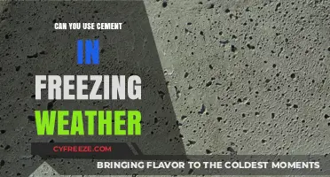 Pouring Cement in Freezing Weather: Risks, Tips, and Best Practices