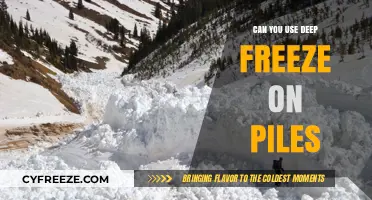 Deep Freeze for Piles: Effective Relief or Risky Remedy?