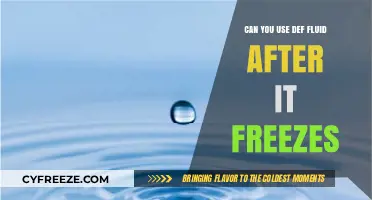 Can DEF Fluid Be Used Safely After Freezing? Find Out Here