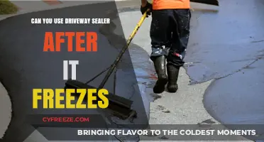 Using Driveway Sealer Post-Freeze: Risks, Tips, and Best Practices