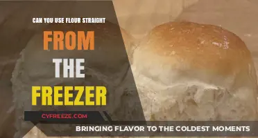 Frozen Flour: Can You Use It Straight from the Freezer?