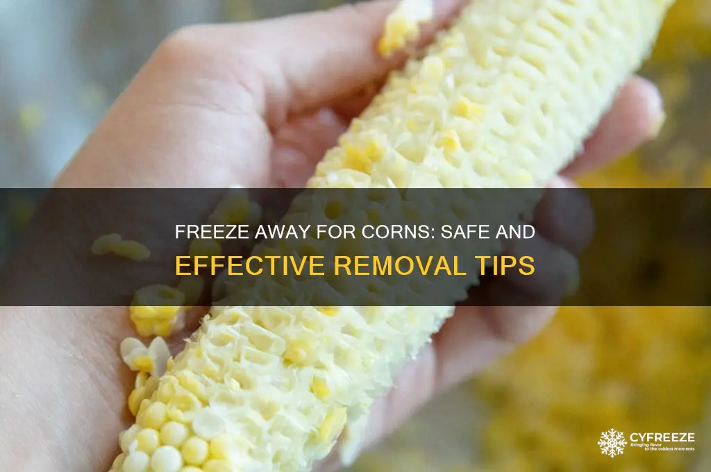 can you use freeze away on corns