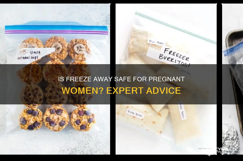 can you use freeze away while pregnant