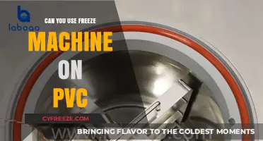 Using Freeze Machines on PVC: Benefits, Risks, and Best Practices