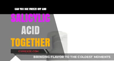 Combining Freeze Off and Salicylic Acid: Safe or Risky for Skin Care?