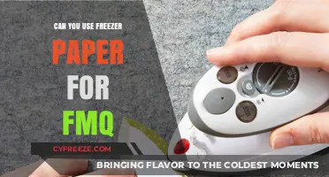 Using Freezer Paper for FMQ: Tips, Tricks, and Techniques