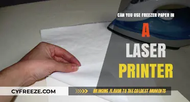 Using Freezer Paper in Laser Printers: Tips and Compatibility Guide