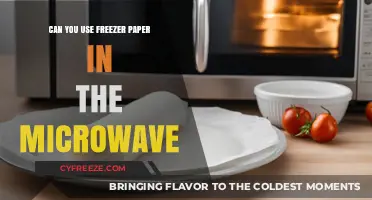 Microwave Safety: Can Freezer Paper Be Used Without Risks?