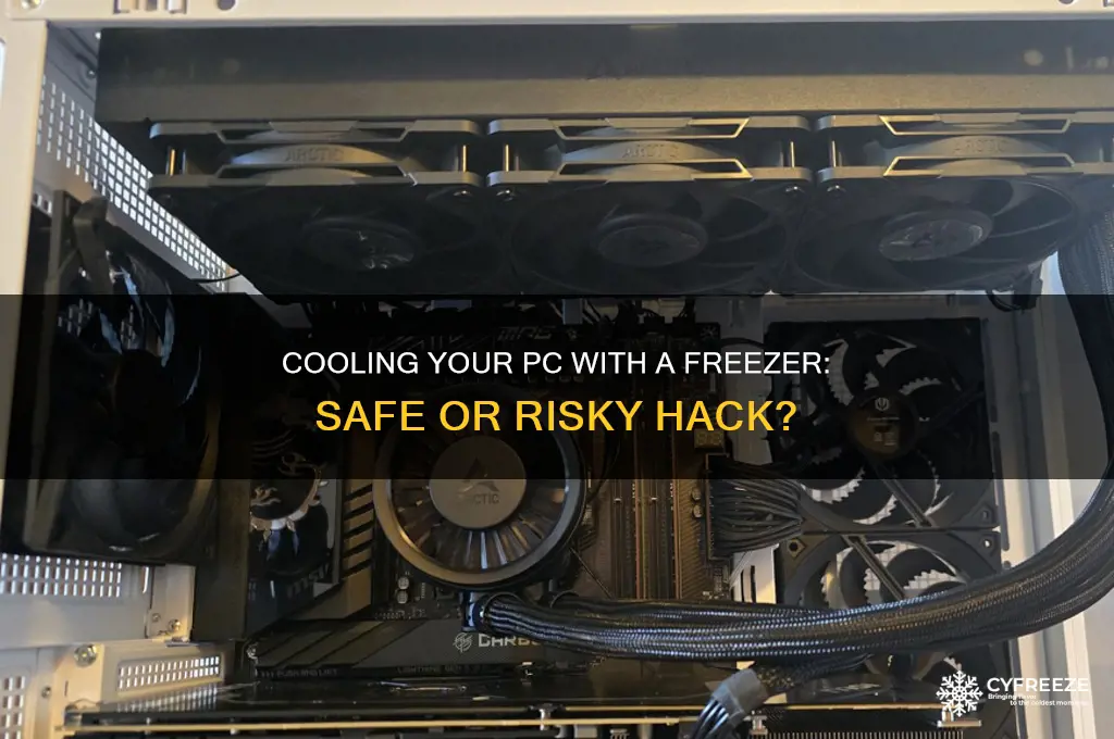 can you use freezer to cool pc