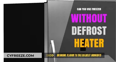 Using a Freezer Without a Defrost Heater: Is It Possible?