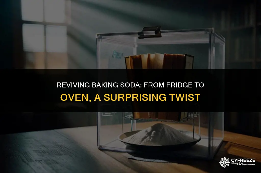can you use fridge & freezer baking soda for baking