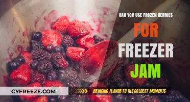 Frozen Berries for Freezer Jam: A Sweet and Simple Solution