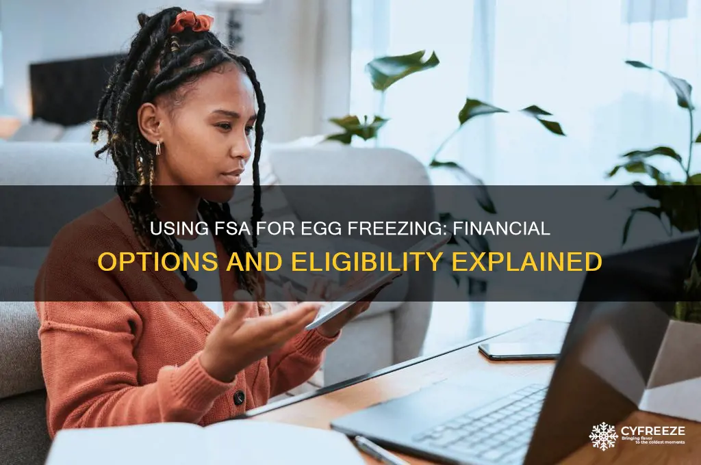 can you use fsa for egg freezing