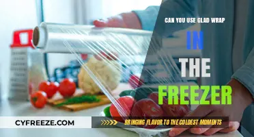 Freezing with Glad Wrap: Safe Tips for Storing Food in Freezer