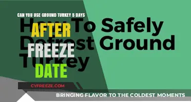 Ground Turkey Safety: Using It 5 Days After Freeze Date