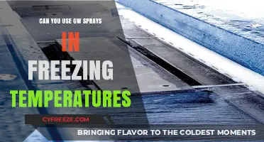 Using GW Sprays in Freezing Temps: Tips and Best Practices