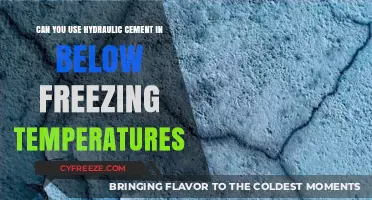 Using Hydraulic Cement in Freezing Temps: What You Need to Know