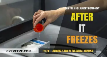 Frozen Laundry Detergent: Safe to Use or Time to Toss?