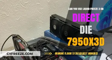 Liquid Freeze 3 on Direct Die 7950X3D: Compatibility and Performance Insights
